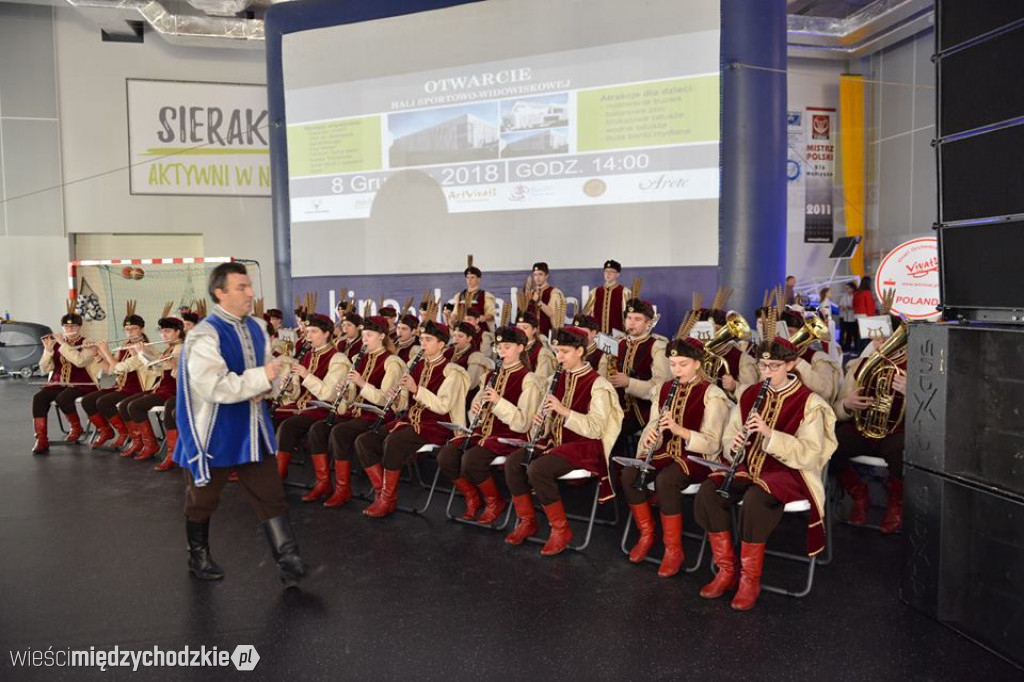 Sieraków.Otwarcie Hali Sportowo-Rekreacyjnej