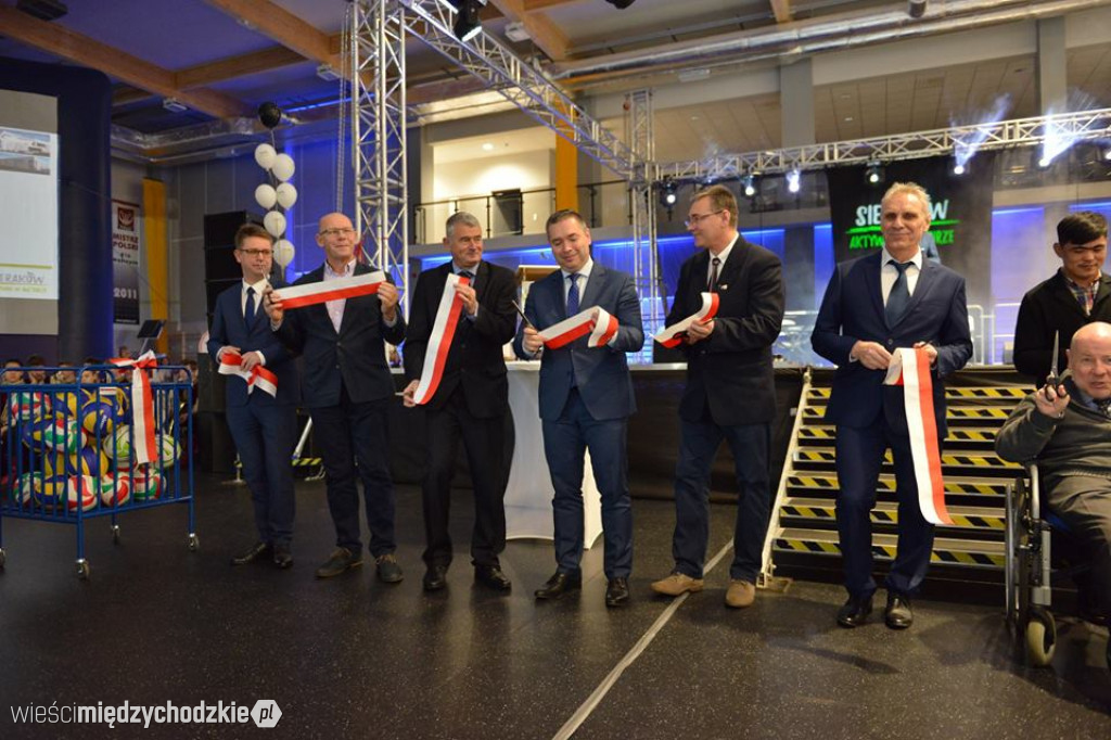 Sieraków.Otwarcie Hali Sportowo-Rekreacyjnej