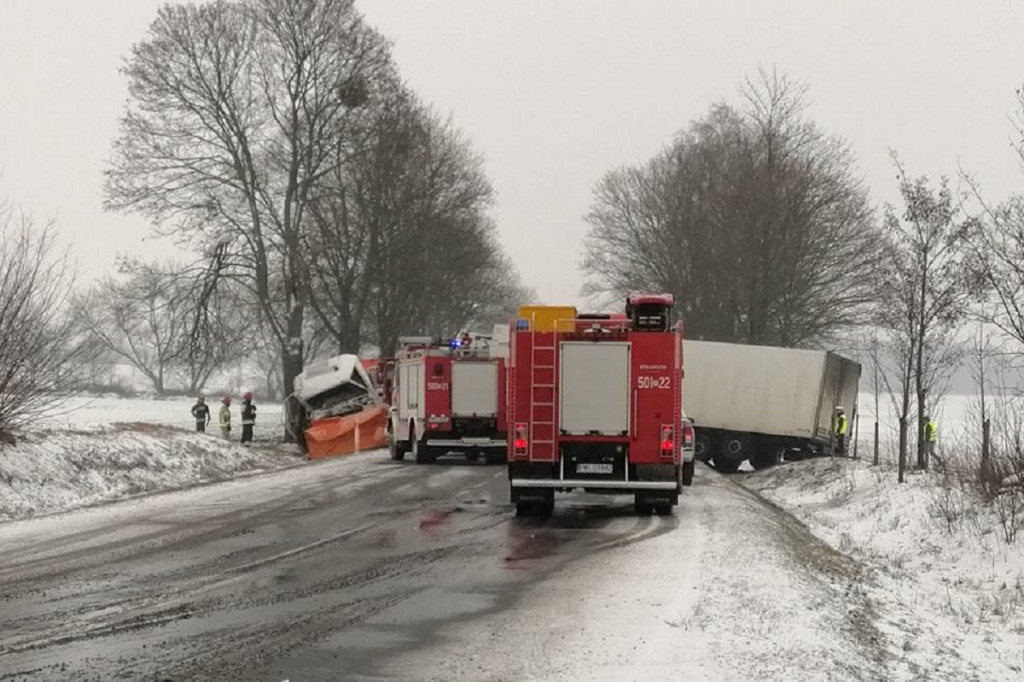 Wypadek w Orzeszkowie