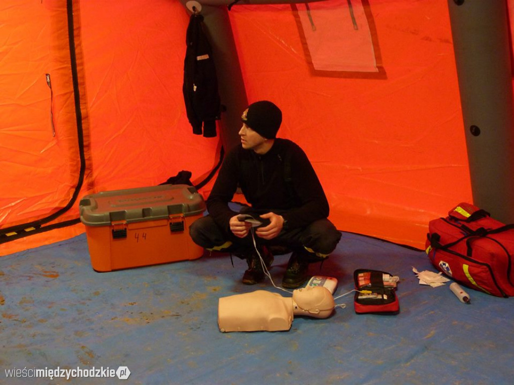 Ćwiczenia z ratownictwa lodowego