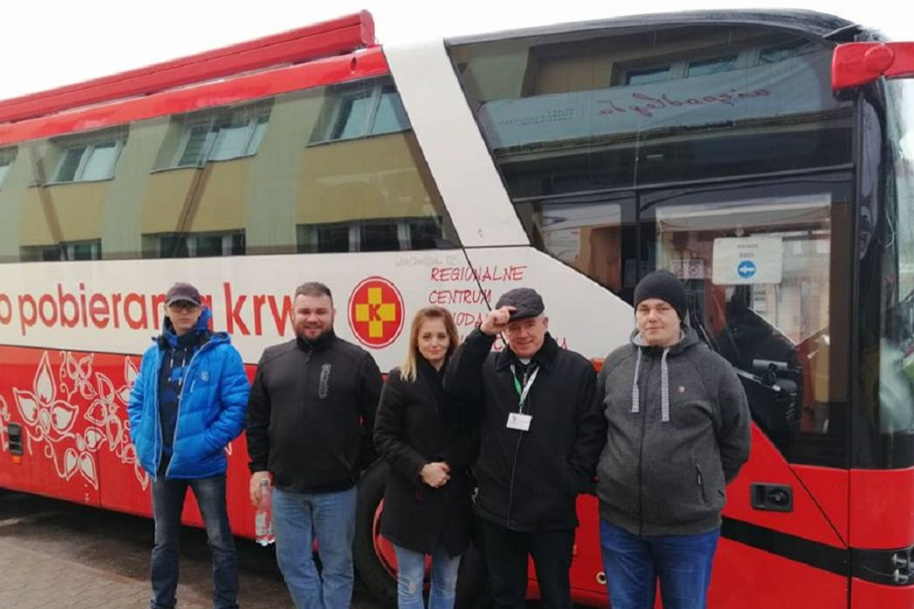 Pierwsza akcja poboru krwi w 2019 roku