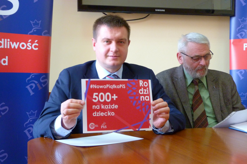 Konferencja prasowa posła Marcina Porzucka