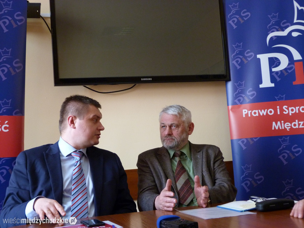 Konferencja prasowa posła Marcina Porzucka