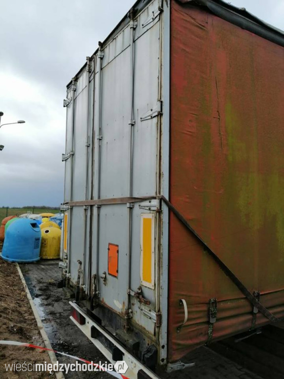 Zły stan techniczny naczepy