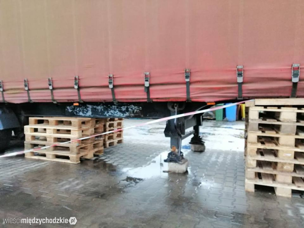 Zły stan techniczny naczepy