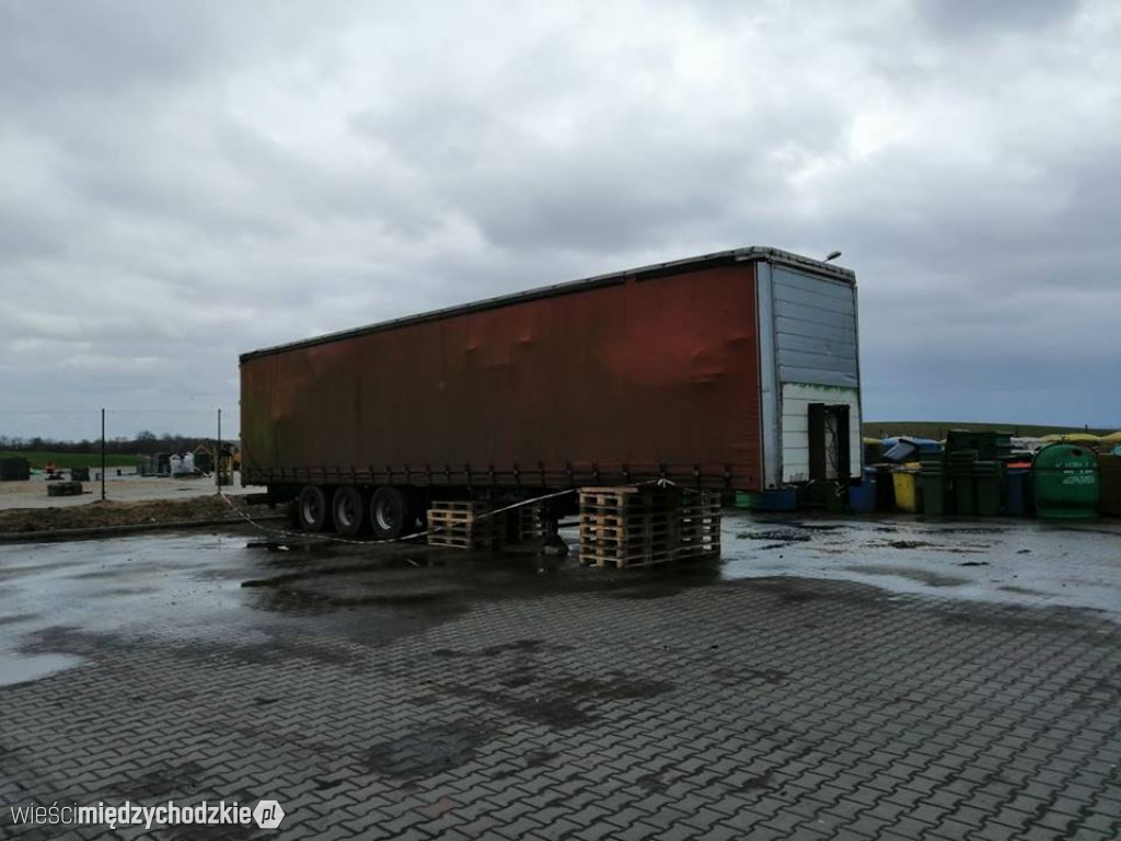 Zły stan techniczny naczepy