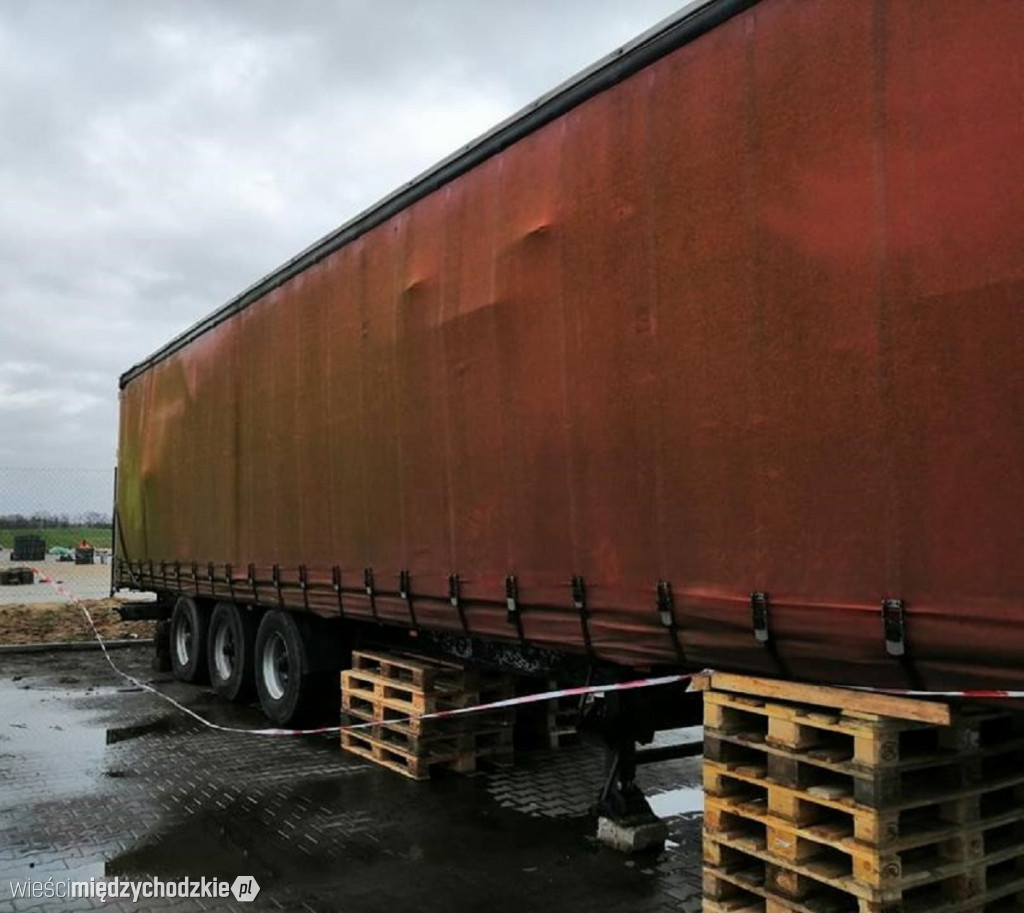 Zły stan techniczny naczepy