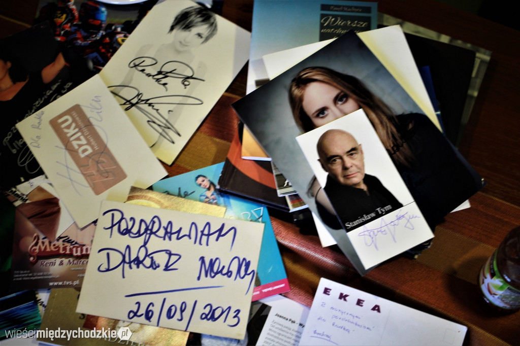 Autografy to moja pasja