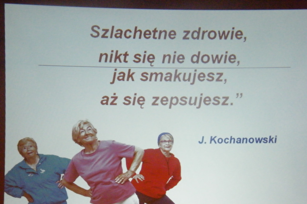 W zdrowym ciele zdrowy duch