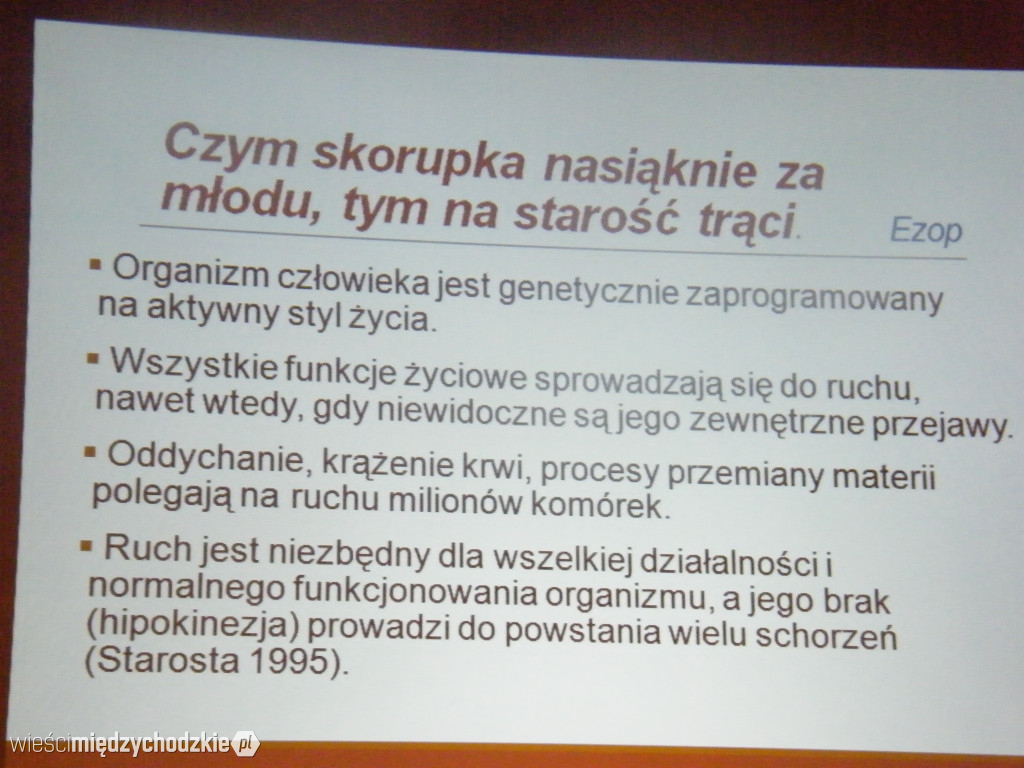 W zdrowym ciele zdrowy duch