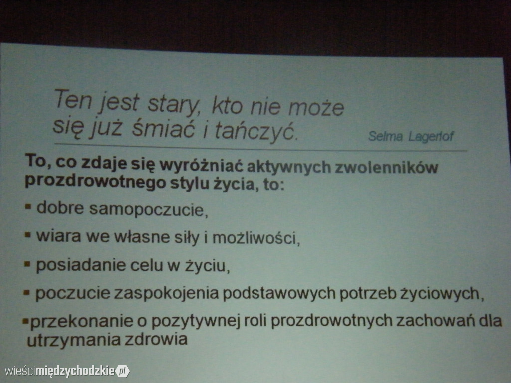 W zdrowym ciele zdrowy duch
