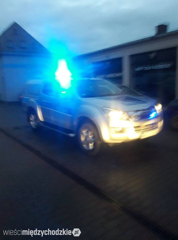 Pożar w budnku na ul. Usługowej