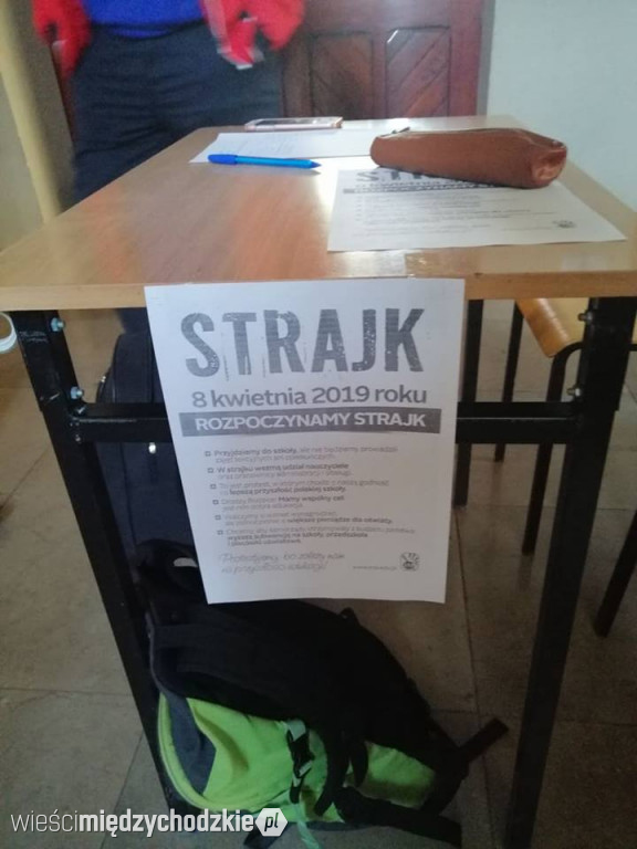 Strajk placówek oświatowych