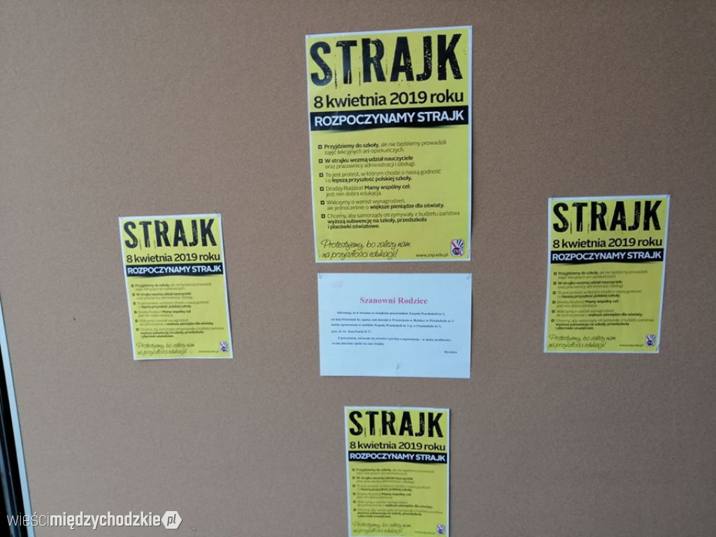 Strajk placówek oświatowych