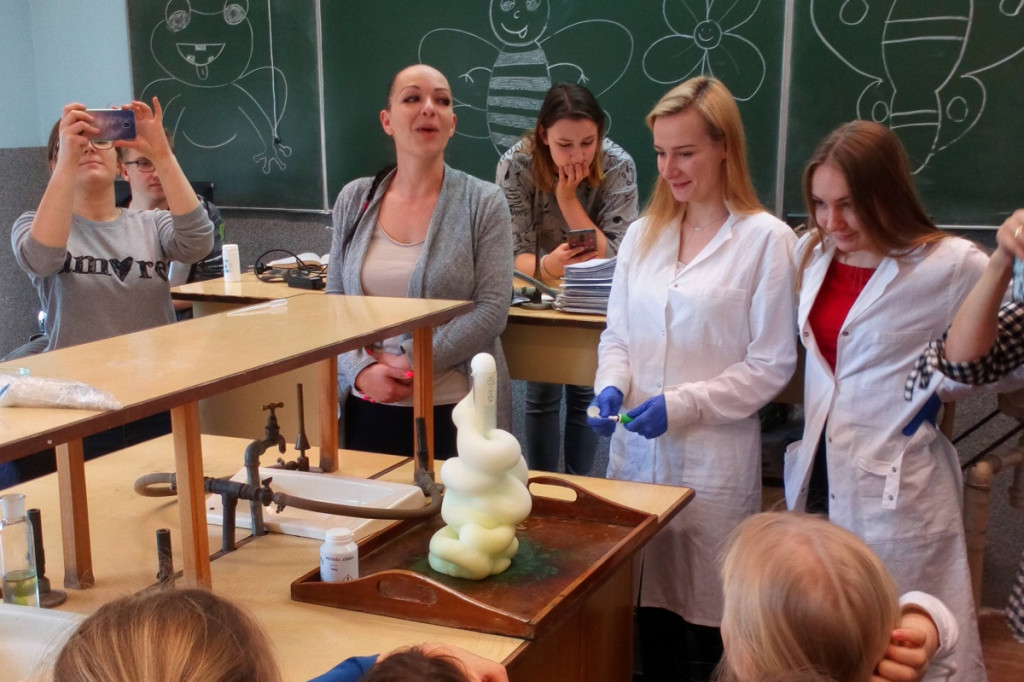 Przedszkolaki w Liceum Ogólnokształcącym