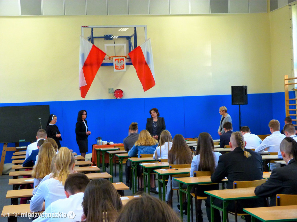 Egzaminy gimnazjalne w SP nr 2