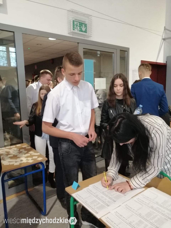 Egzaminy gimnazjalne w SP nr 1