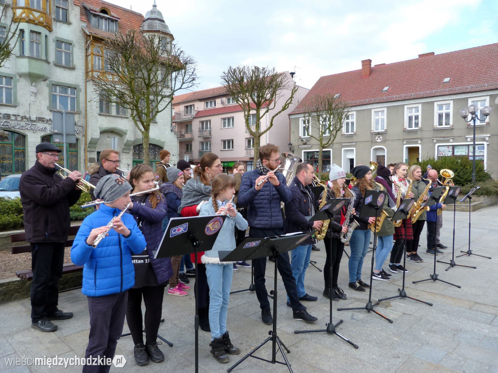 Koncert na międzychodzkim Rynku