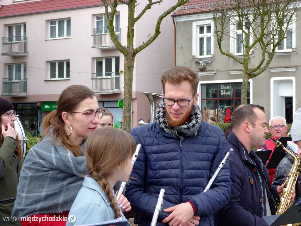 Koncert na międzychodzkim Rynku
