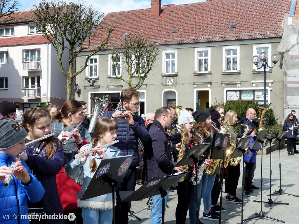 Koncert na międzychodzkim Rynku
