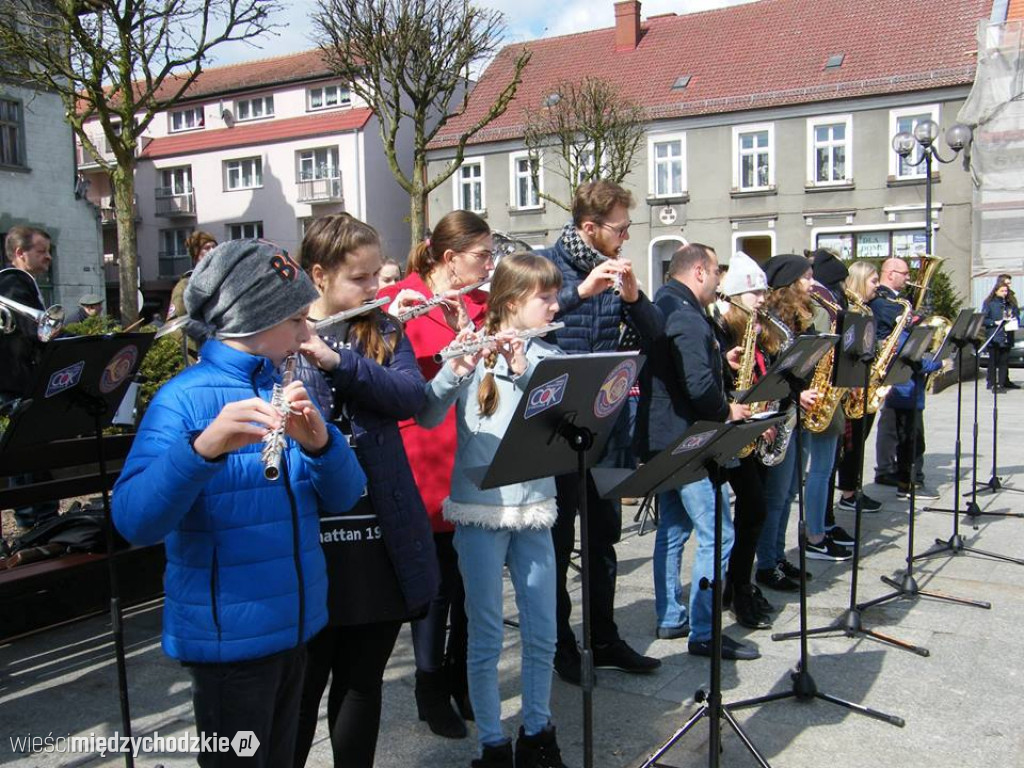 Koncert na międzychodzkim Rynku