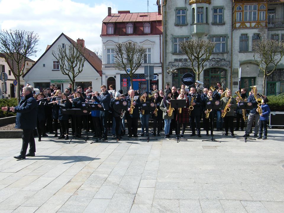 Koncert na międzychodzkim Rynku