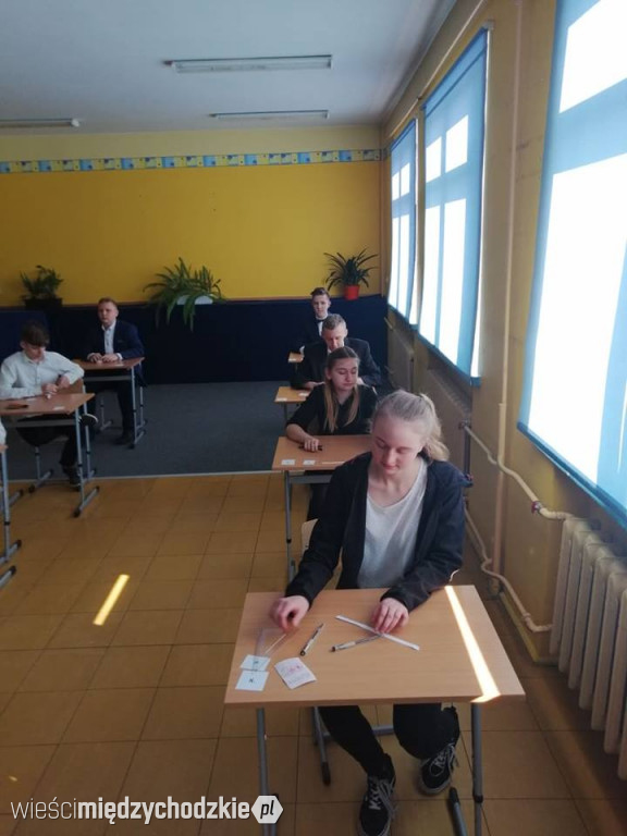 Egzamin ósmoklasistów w Kamionnie
