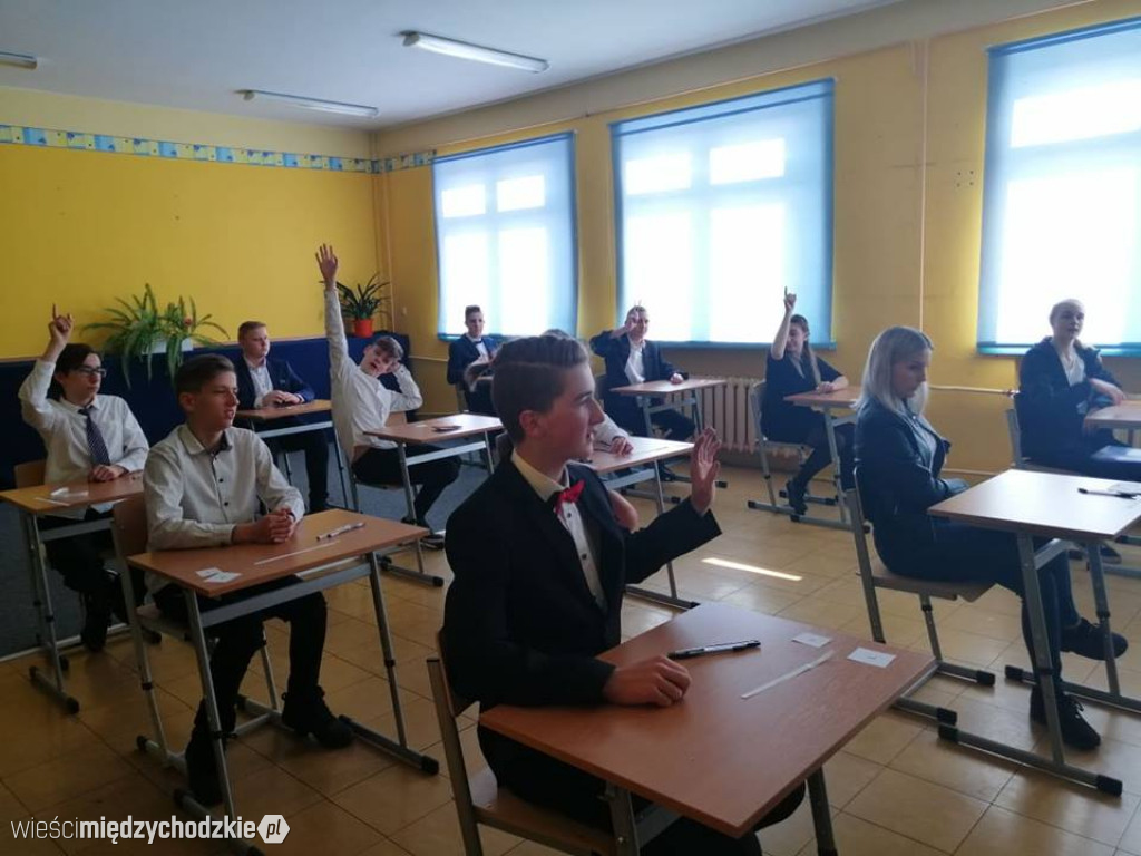 Egzamin ósmoklasistów w Kamionnie