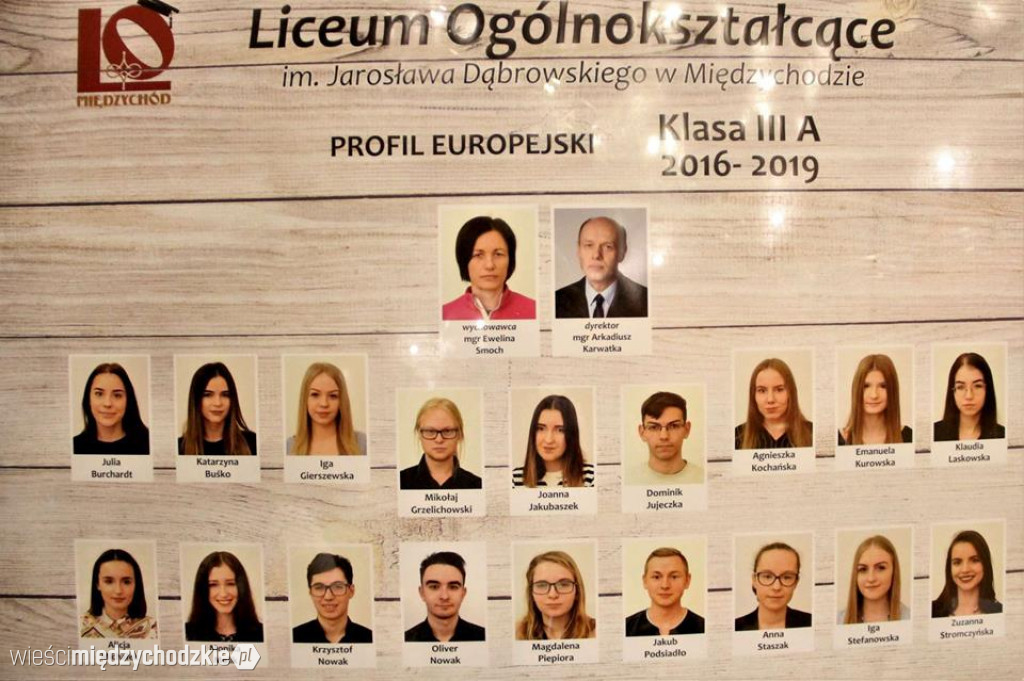 Międzychodzki Ogólniak żegna absolwentów
