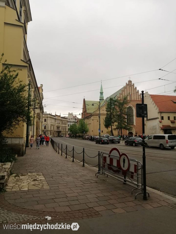Nasz fotoreporter w Krakowie
