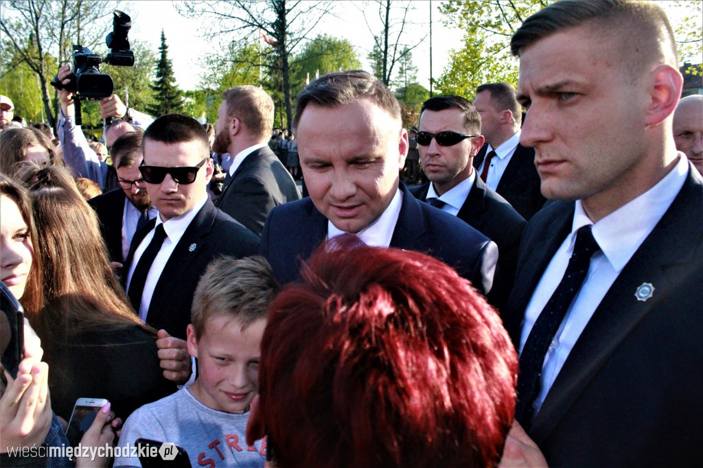 Prezydent Andrzej Duda na spotkaniu z mieszkańcami