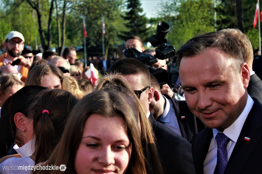 Prezydent Andrzej Duda na spotkaniu z mieszkańcami
