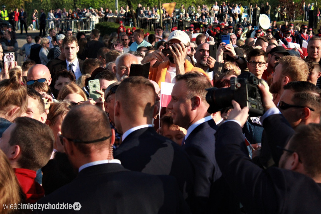 Prezydent Andrzej Duda na spotkaniu z mieszkańcami