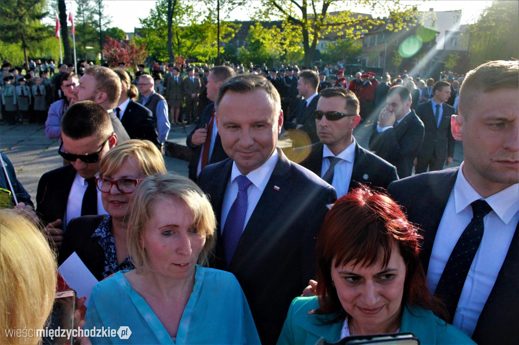 Prezydent Andrzej Duda na spotkaniu z mieszkańcami