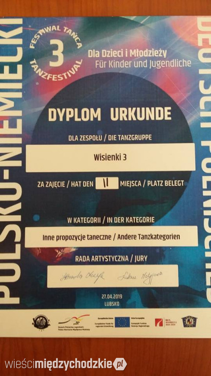 Zespół Wisienek na Turnieju w Lubsku