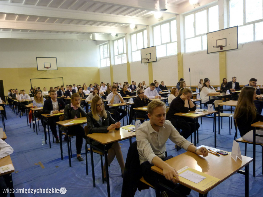 Drugi dzień matur z Zespole Szkół Technicznych
