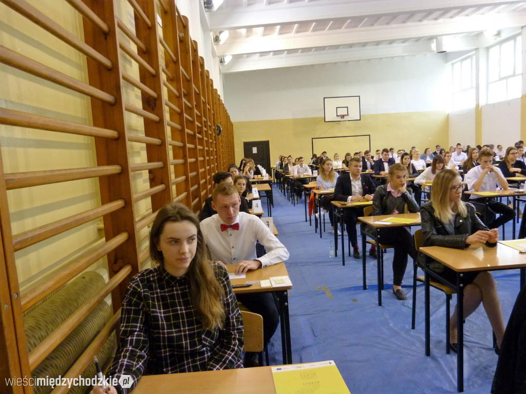 Drugi dzień matur z Zespole Szkół Technicznych