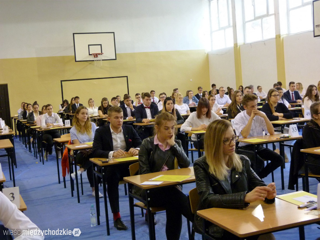 Drugi dzień matur z Zespole Szkół Technicznych