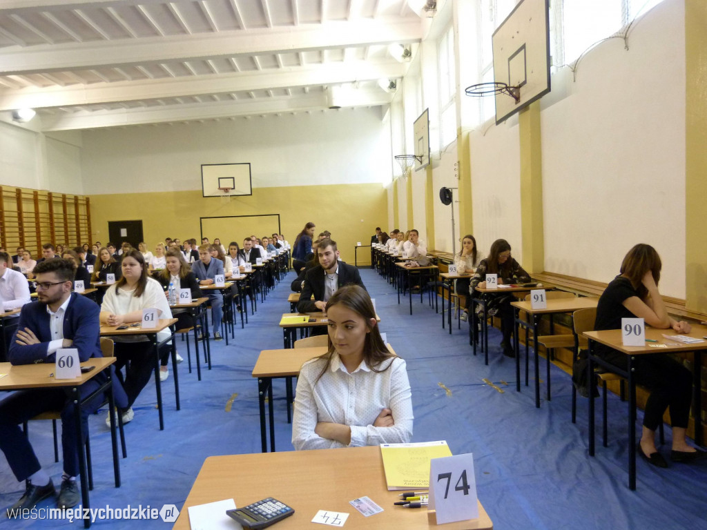 Drugi dzień matur z Zespole Szkół Technicznych