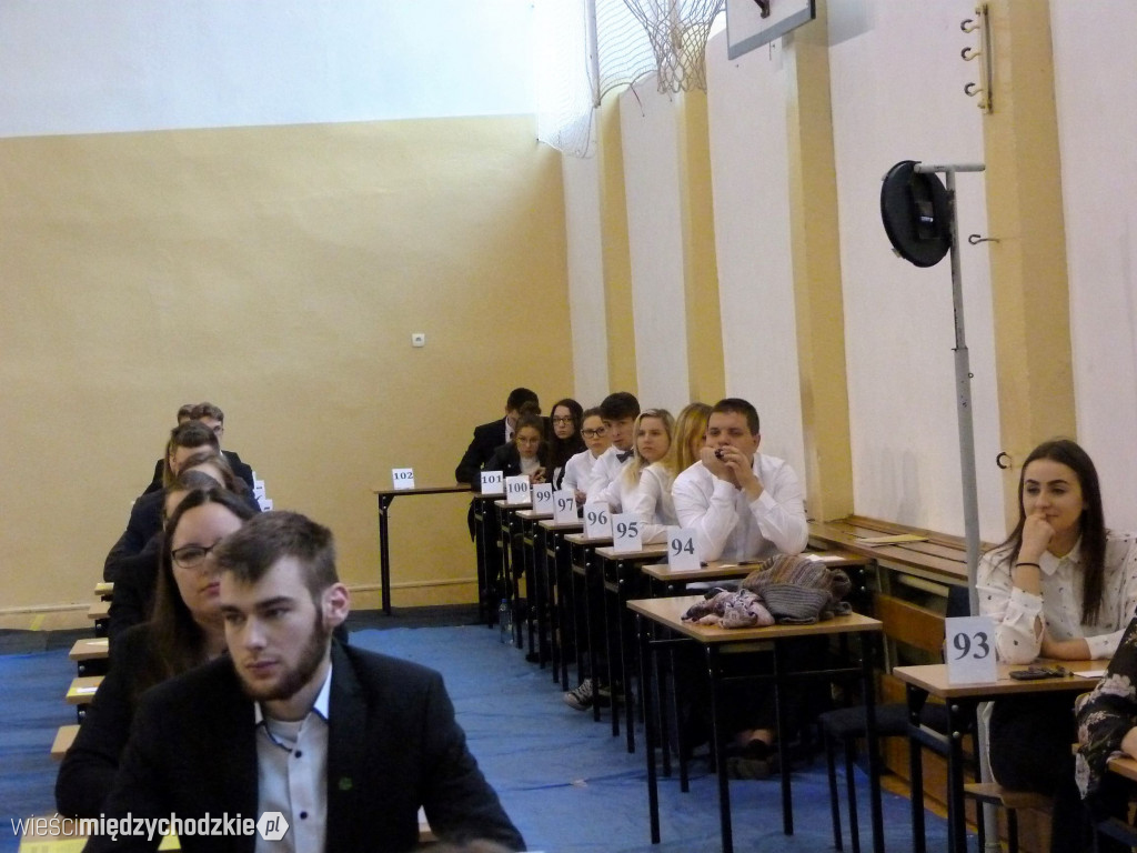 Drugi dzień matur z Zespole Szkół Technicznych