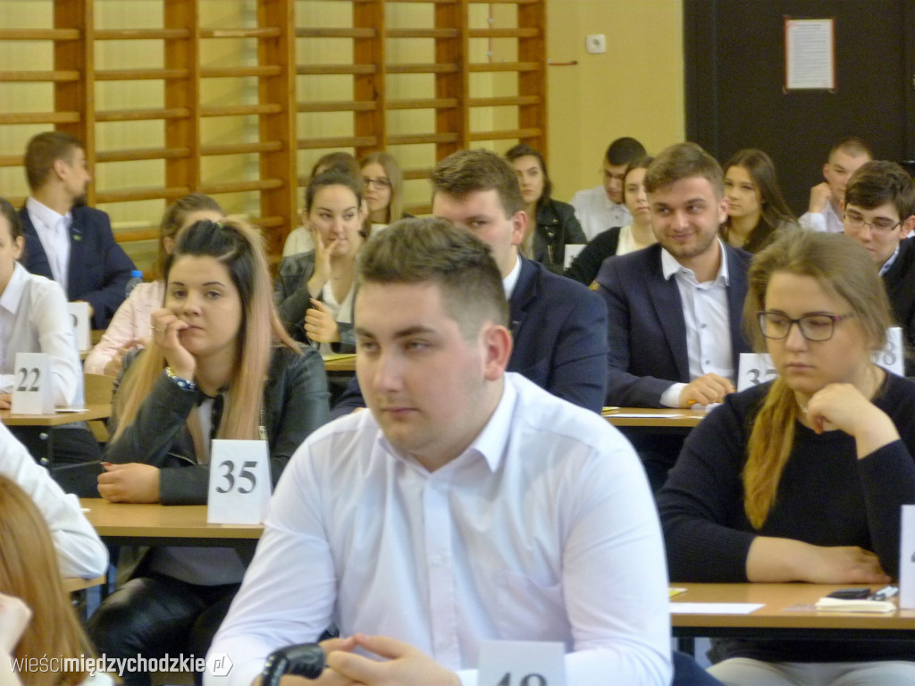 Drugi dzień matur z Zespole Szkół Technicznych