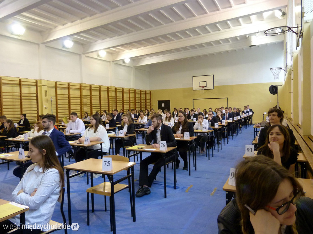Drugi dzień matur z Zespole Szkół Technicznych
