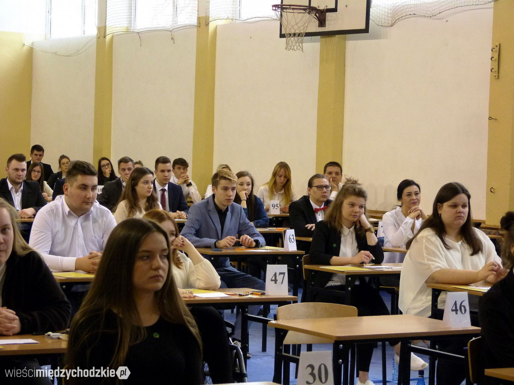 Drugi dzień matur z Zespole Szkół Technicznych