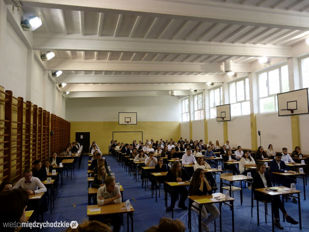 Drugi dzień matur z Zespole Szkół Technicznych