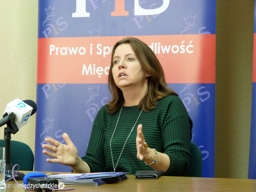 Posłanka Joanna Lichocka w Międzychodzie
