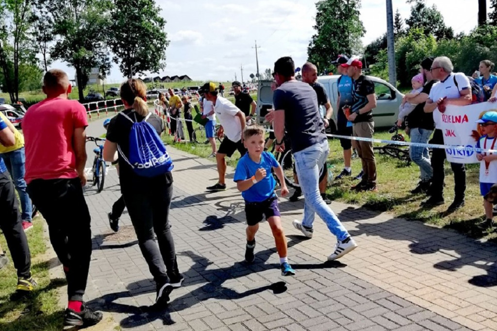Duathlonu dzieci w Sierakowie