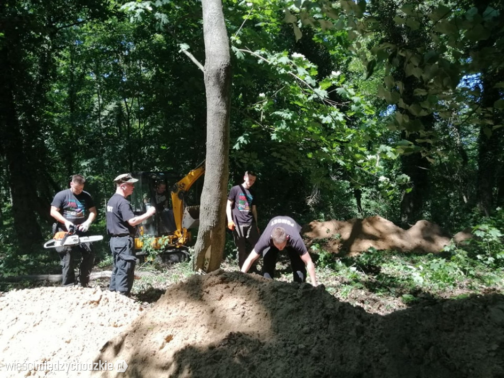 Prace archeologiczne w rejonie Kolna