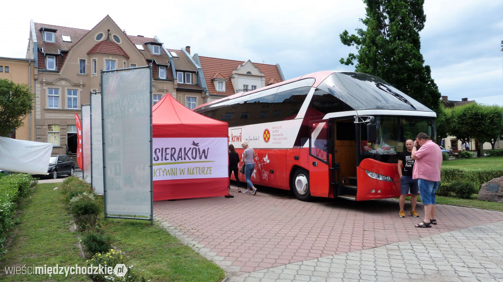 Dzisiaj oddawano krew w Sierakowie