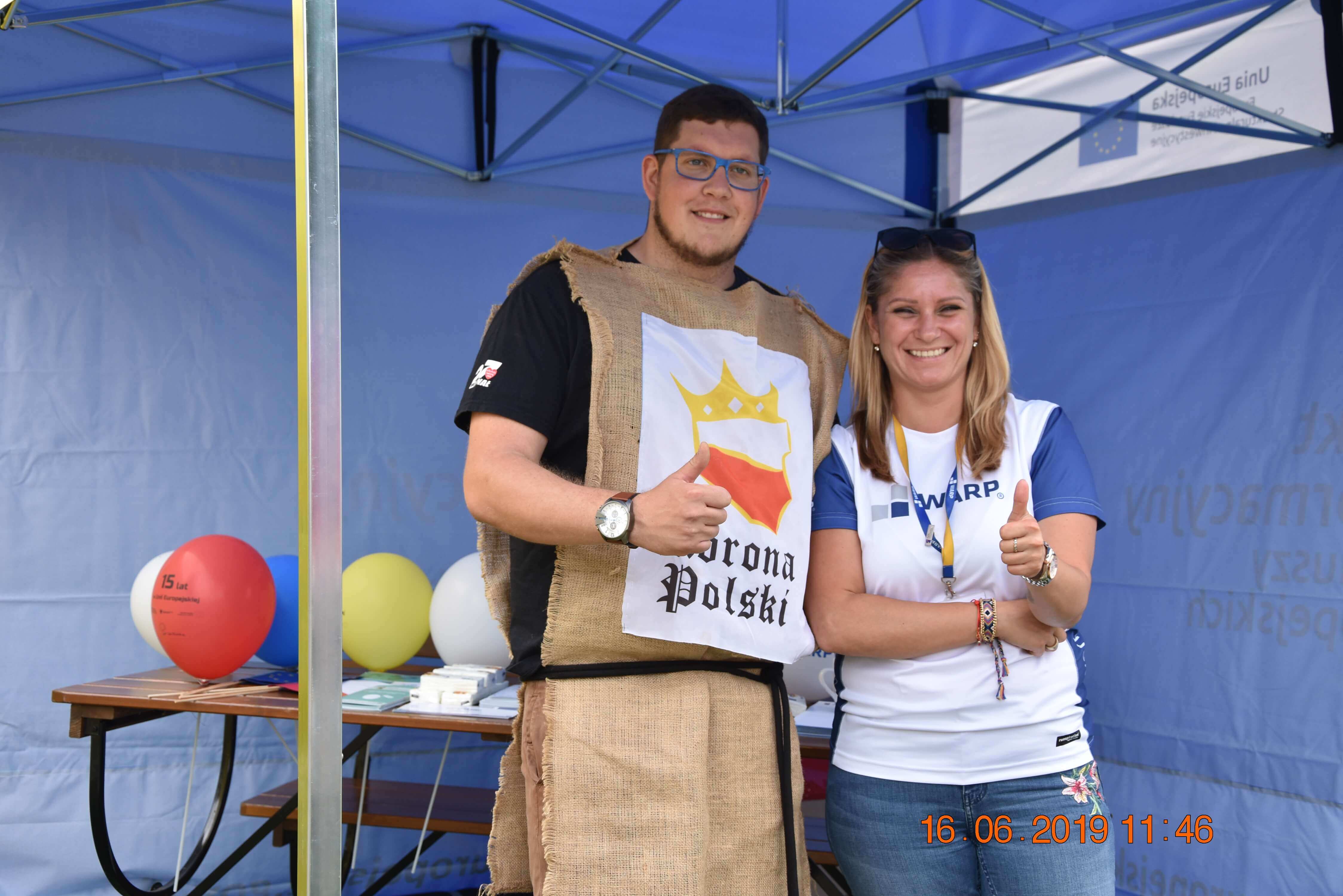 Rodzinny piknik sportowy w Olandii