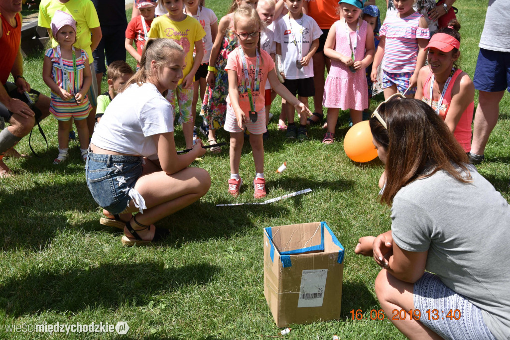 Rodzinny piknik sportowy w Olandii